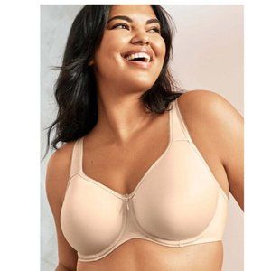 WACOAL Basic Beauty Spacer Underwire T-Shirt Bra Sand 44DD NWT